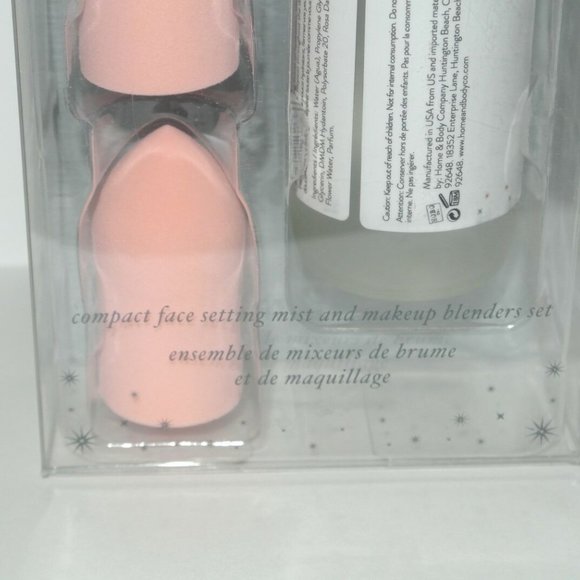 Anthropologie Rose Face Setting Mist Makeup Blender set - Picture 4 of 7